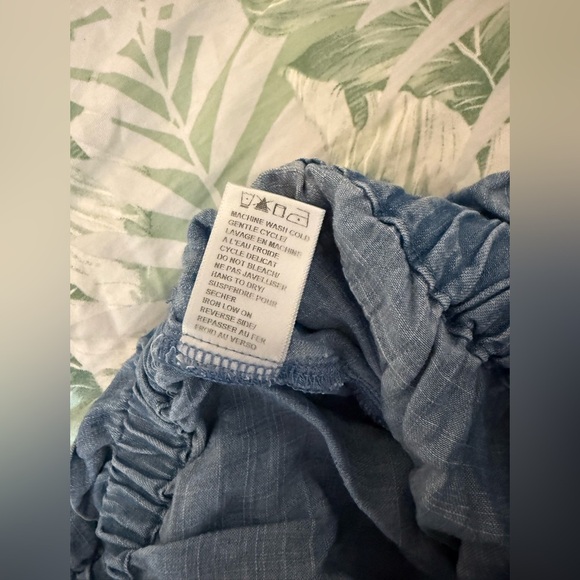 Gentle Fawn - Drawstring denim Shorts - Picture 5 of 7